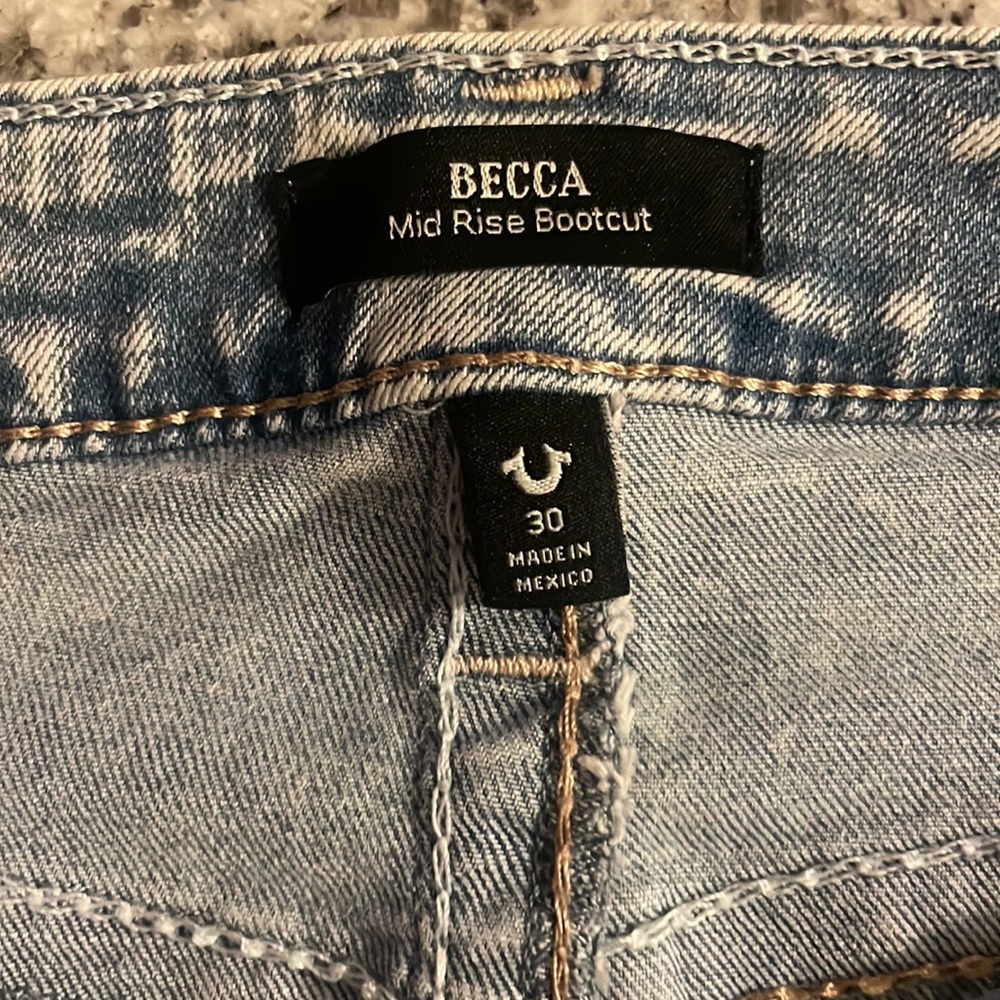 True religion, Becca, mid rise boot cut